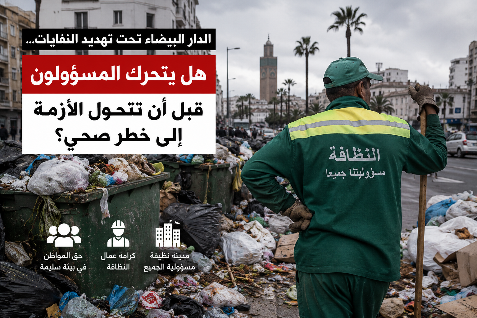 الدار البيضاء على صفيح النفايات... هل تتدخل السلطات قبل وقوع الكارثة؟